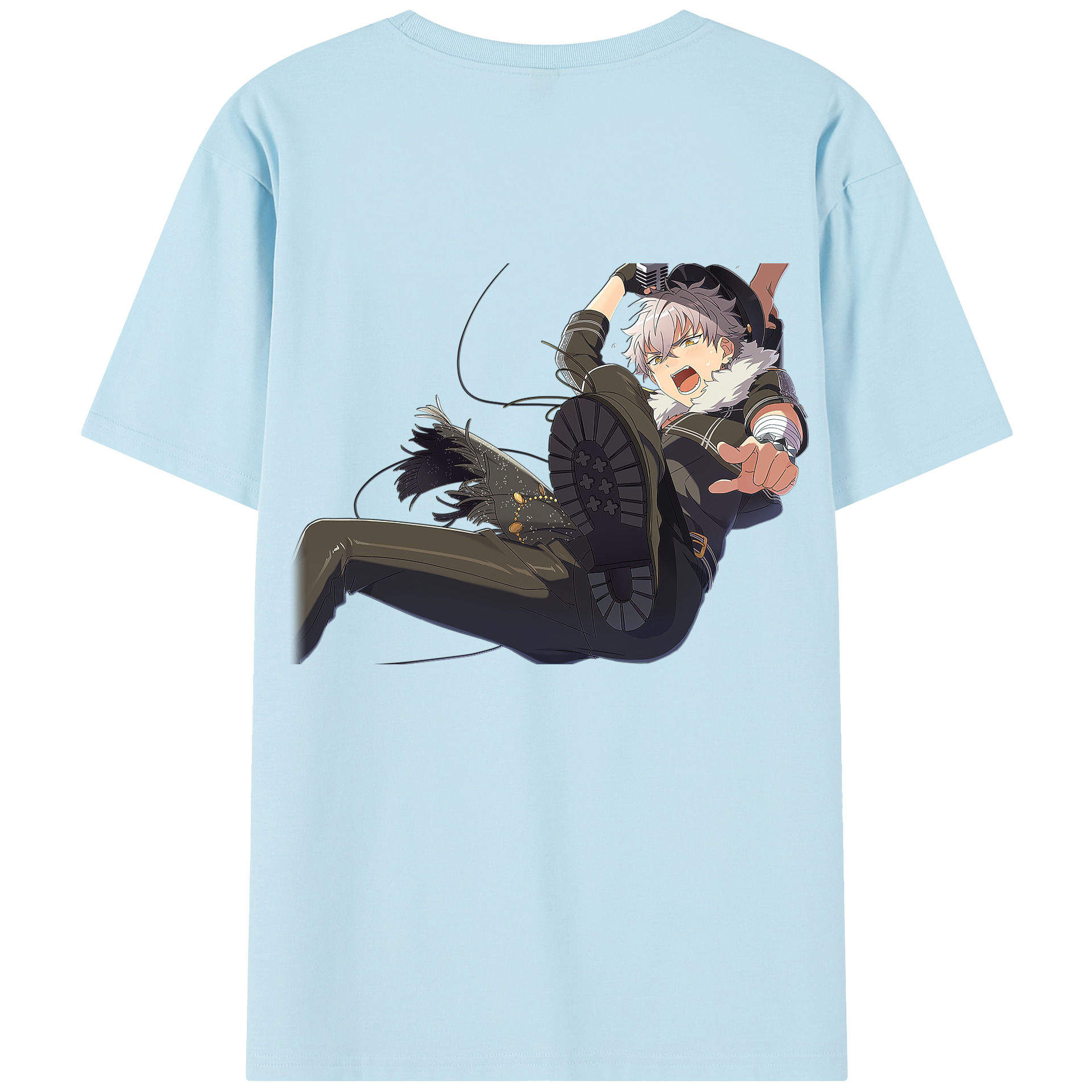 （画像用） あんさんぶるスターズ! Ensemble Stars 綿100％半袖Tシャツ（背面プリント）